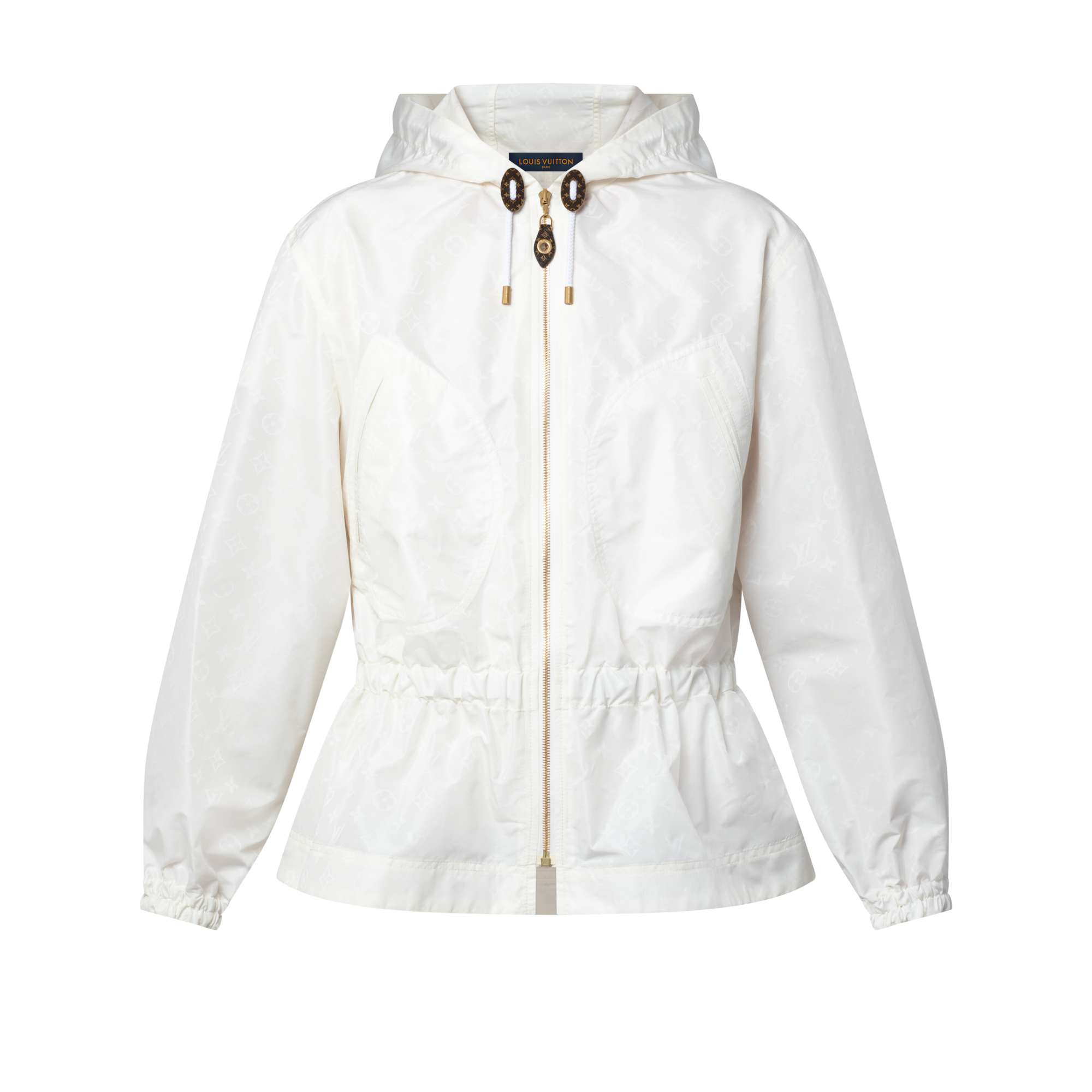LUIK 2000s mesh parka メッシュパーカー／ホワイト セール】MESH ZIP HOODIE/メッシュジップフーディ― Y2K